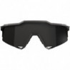 100percent Brille Speedcraft Matte Black Gloss Black - Black Mirror Lens