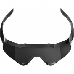 100percent Brille Speedcraft Matte Black Gloss Black - Black Mirror Lens