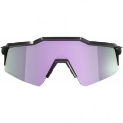 100percent Brille Speedcraft - Polished Black - HiPER Polarized Lavender