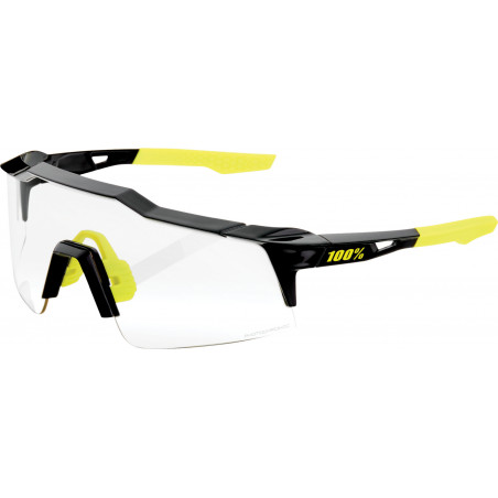 100percent Brille Speedcraft SL Gloss Black-Photochromic Lens