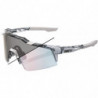 100percent Brille Speedcraft SL - Polished Translucent Grey - Rose Gold Photochromic Mirror