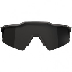 100percent Brille Speedcraft SL - Matte Black Gloss Black - Black Mirror Lens