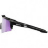 100percent Brille Speedcraft SL - Polished Black - HiPER Polarized Lavender