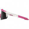 100percent Brille Speedcraft SL- Puddy Pink White - Smoke Lens
