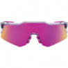 100percent Brille Speedcraft XS - Tokyo Night - Purple Multilayer Mirror Lens