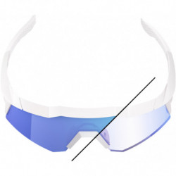 100percent Brille Speedcraft XS - Bastille - Blue Mirror Photochromic Lens