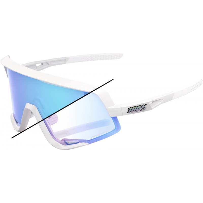 100percent Brille Glendale - Bastille - Blue Mirror Photochromic Lens