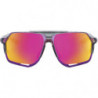 100percent Brille Norvik Tokyo Night - Purple Multilayer Mirror Lens