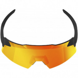 100percent Brille Aerocraft - Soft Tact Black - HiPER Red Multilayer Mirror Lens