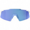 100percent Brille Aerocraft - Matte White - HiPER Blue Mirror Lens