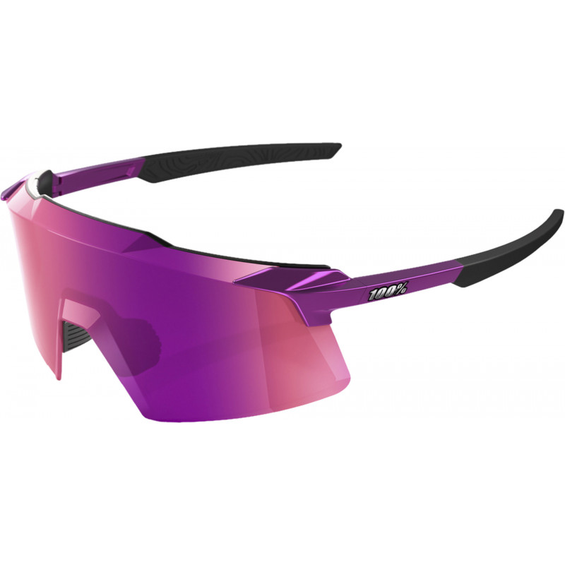 100percent Brille Aerocraft - Gloss Purple Chrome - Purple Multilayer Mirror Lens
