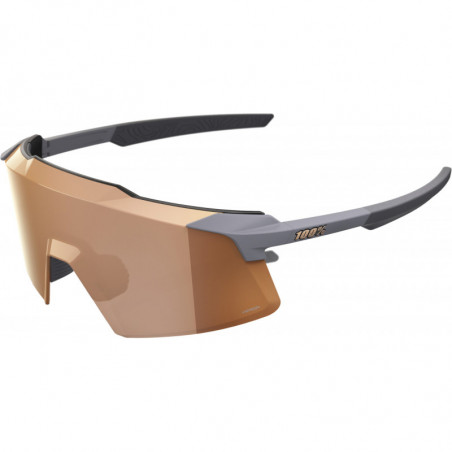 100percent Brille Aerocraft - Soft Tact Grey - HiPER Copper Mirror Lens