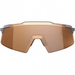 100percent Brille Aerocraft - Soft Tact Grey - HiPER Copper Mirror Lens