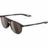 100percent Legere Coil Brille Matte Black - Hiper Silver Mirror Le
