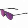 100percent Brille Legere Coil Matte Gunmetal - Purple Multilayer Mirror Lens
