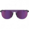 100percent Brille Legere Coil Matte Gunmetal - Purple Multilayer Mirror Lens