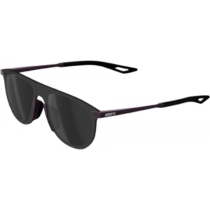 100percent Legere Coil Brille Soft Tact Deep Purple - Black Mirror