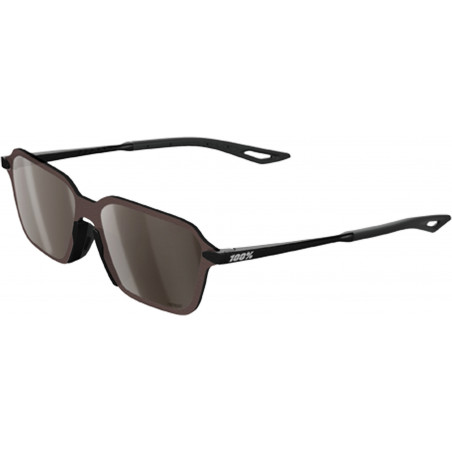100percent Legere Trap Brille Matte Black - Hiper Silver Mirror Le