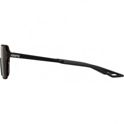 100percent Legere Trap Brille Matte Black - Hiper Silver Mirror Le