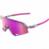 100percent Brille Slendale - Polished Translucent Grey - Purple Multilayer Mirror Lens