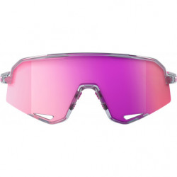 100percent Brille Slendale - Polished Translucent Grey - Purple Multilayer Mirror Lens