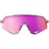 100percent Brille Slendale - Polished Translucent Grey - Purple Multilayer Mirror Lens