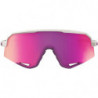 100percent Brille Slendale - Matte Chalk - Purple Multilayer Mirror Lens