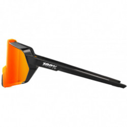 100percent Brille Korbin - Gloss Metallic Black - HiPER Red Multilayer Mirror Lens