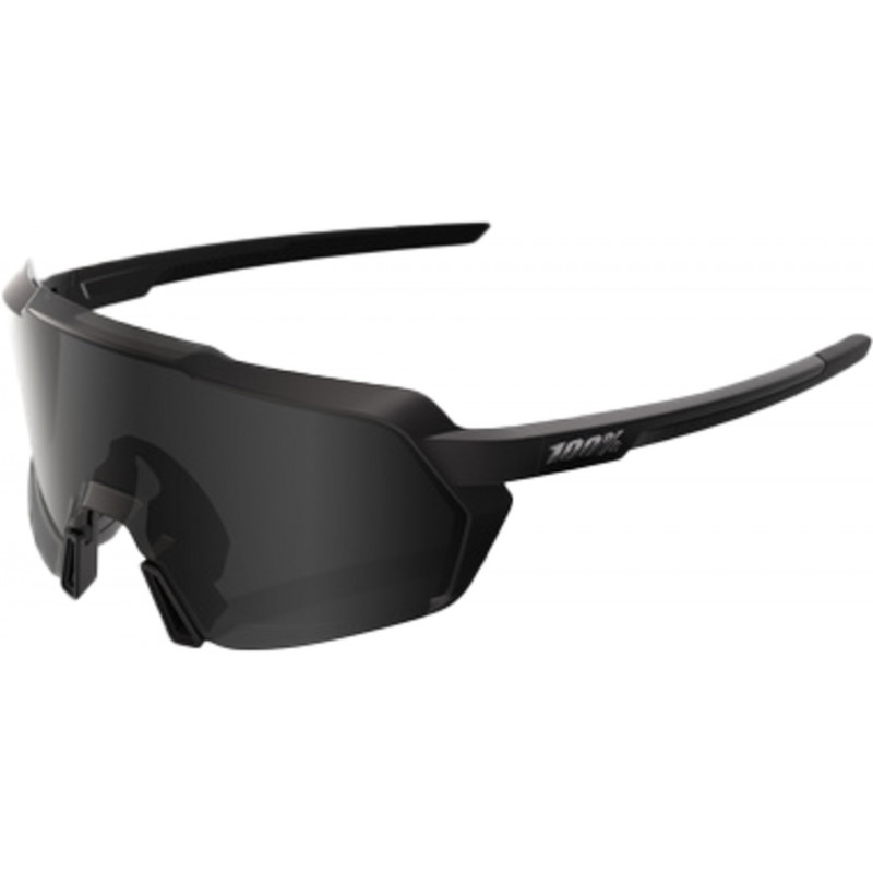 100percent Brille Korbin - Matte Black Gloss Black - Black Mirror Lens