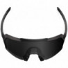 100percent Brille Korbin - Matte Black Gloss Black - Black Mirror Lens
