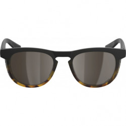 100percent Brille Slent Soft Tact Black / Havana Fade - HiPER Silver Mirror Lens