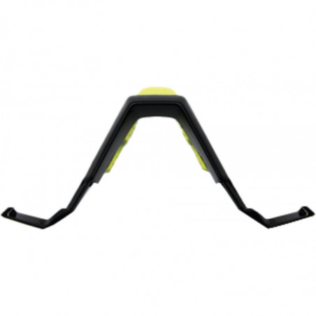 100percent SPEEDCRAFT / S3 Nose Bridge Kit - Regular - Gloss Black