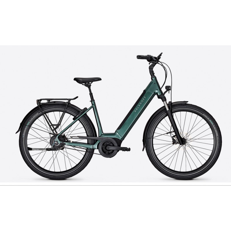 Kalkhoff IMAGE 3 EXCITE BLX, techgreen glossy, 500Wh, Tiefeisteiger