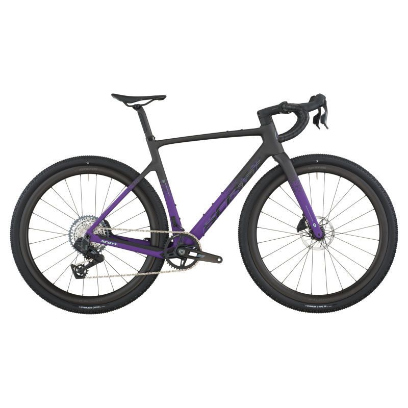 Scott Addict Gravel 20, carbon black/indigo purple