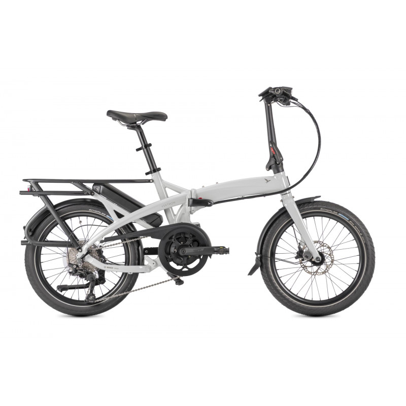 Tern Vektron P10, Perf, 545Wh, Transit Grey, 10 Gang Shimano, Grau