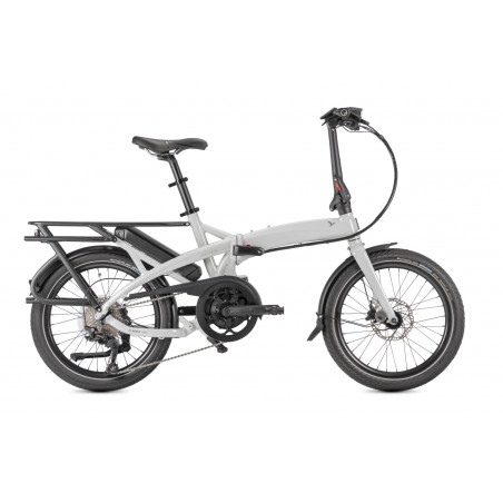Tern Vektron P10, Perf, 545Wh, Transit Grey, 10 Gang Shimano, Grau