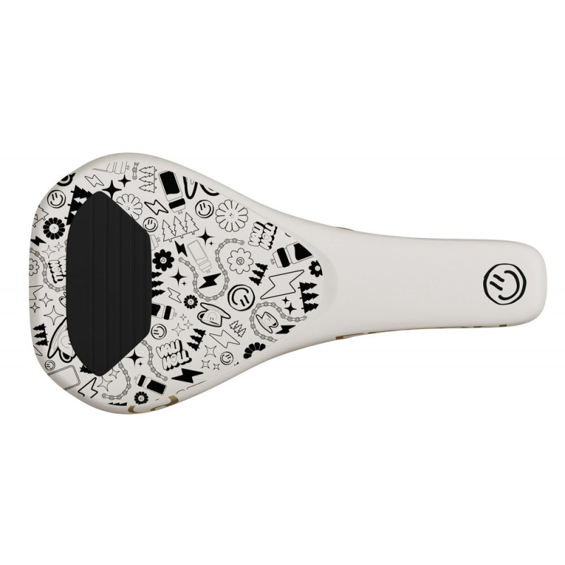 Ergon Sattel SM Downhill Comp Vali Höll Edition ohne Öffnung white