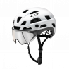 CP Bike CYLITE Helmet visor clear white matt/black shiny