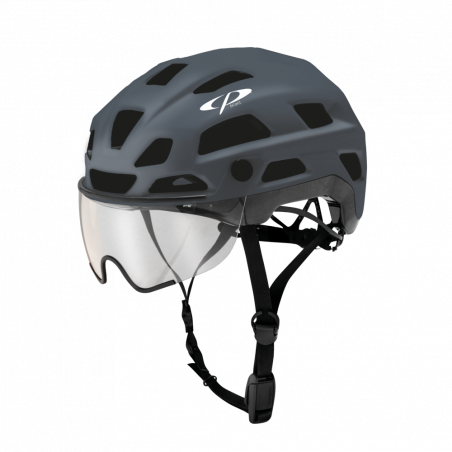 CP Bike CYLITE Helmet visor clear grey matt/black matt