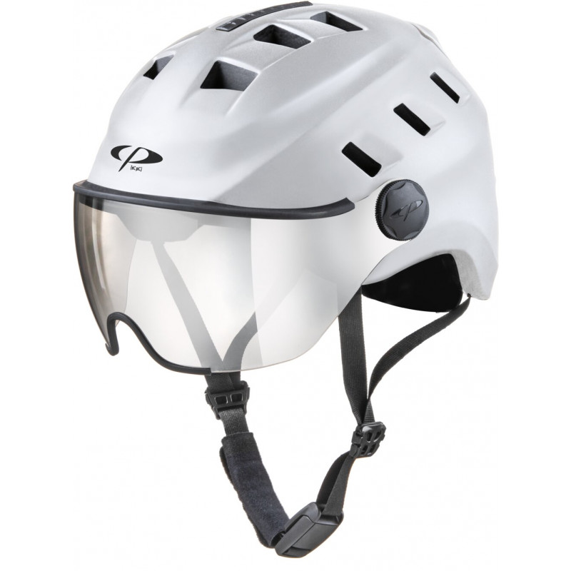 CP Bike CHIMO Helmet visor vario white matt