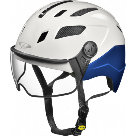 CP Bike CHIMAYO+ Urban Helmet visor clear magic/maritime blue