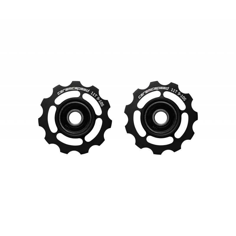 Pulley Wheels for Shimano 9+10s Black