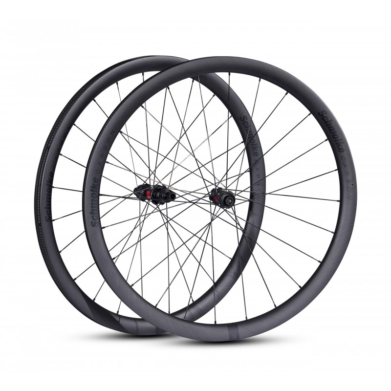 Schmolke Carbon SL 37 TLR Disc / 1K / DT Swiss 240 Naben, Black Edition