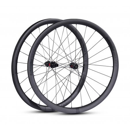 Schmolke Carbon SL 37 TLR Disc / 1K / DT Swiss 240 Naben, Black Edition