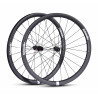 Schmolke Carbon SL 37 TLR Disc / 1K / DT Swiss 240 Naben, White Edition