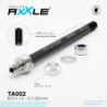 RADOXX components, Trailer AxXle, Velo Trailer Achse, einzeln , Trailer AxXle TA002, M12x1.0, Länge 217-229 mm