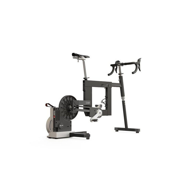 Elite Avanti Realtrainer + Elite Square Smart Frame – Indoor Cycling Bundle