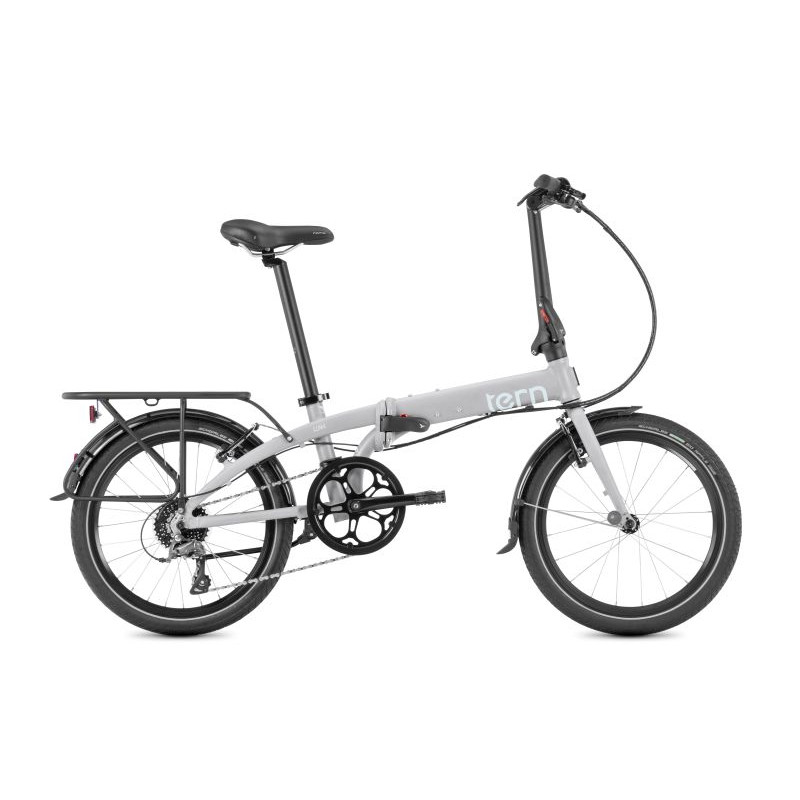 Tern LINK D8 8 SPD, Satin Platinum/Pearl