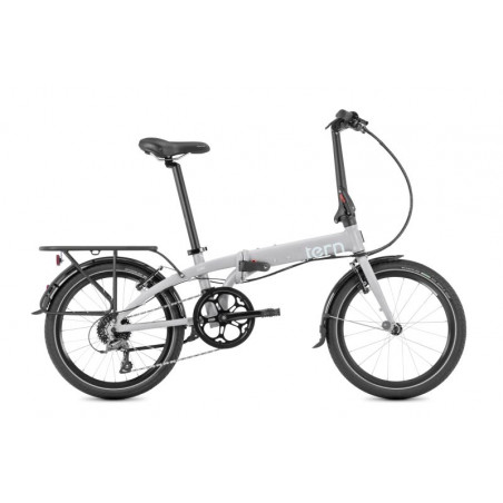 Tern LINK D8 8 SPD, Satin Platinum/Pearl