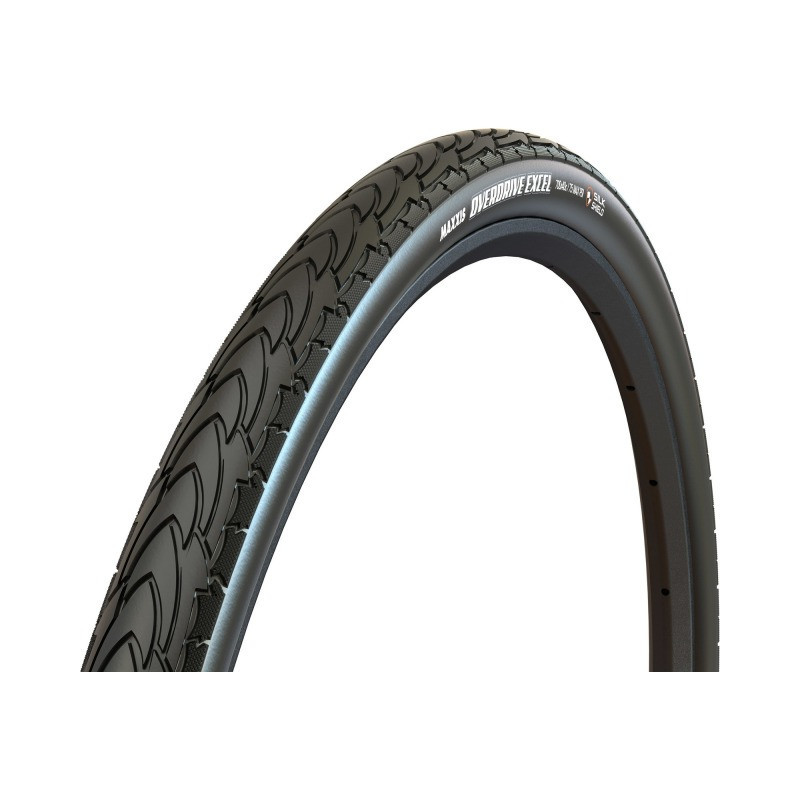 Maxxis Overdrive Excel SilkShield REF Single E-25 700x47C, 47-622 Drahtreifen 60TPI schwarz